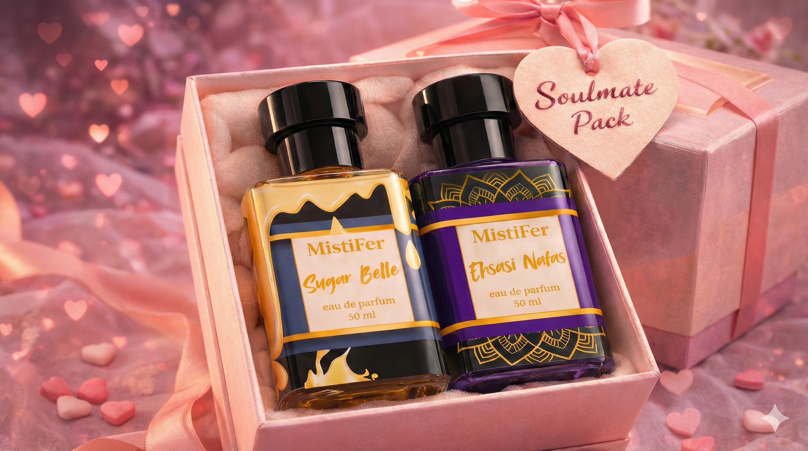 Soulmate Pack ( Ehsasi Nafas & Sugar Belle ) 50 ML Each