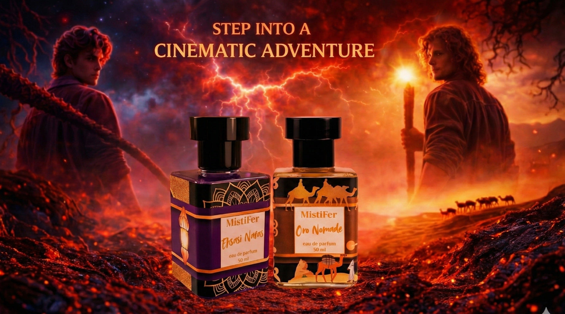 Legacy & Luxe Duo ( Ehsasi Nafas & Oro Nomade ) 50 ML Each